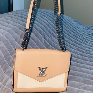 MY LOCKME  louis vuitton handbag leather